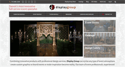 Desktop Screenshot of displaygroup.com