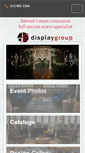 Mobile Screenshot of displaygroup.com